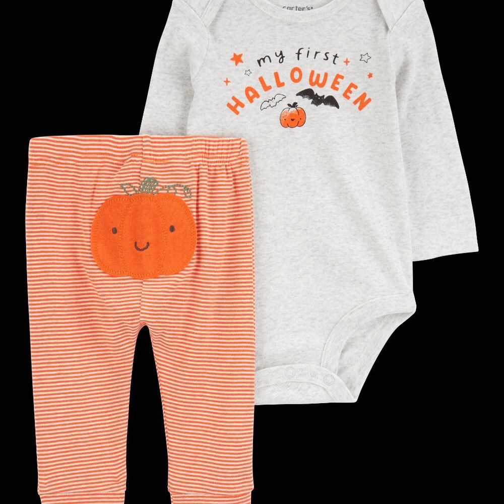NEW Carter's Baby 2-Piece My First Halloween Bodysuit Pant Set 18 Month